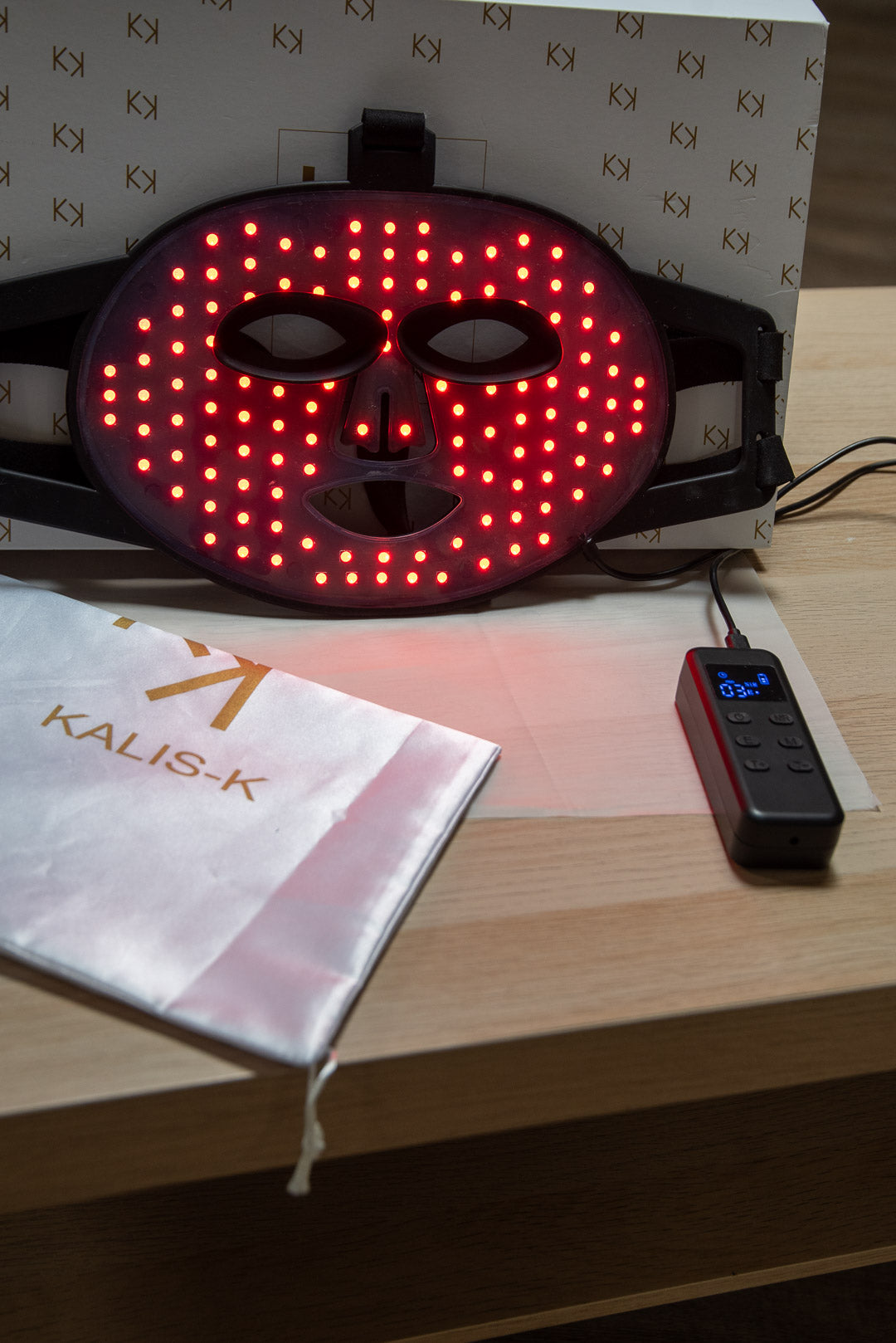 Masque LED Visage Kalis-K - Votre Routine Beauté Révolutionnaire