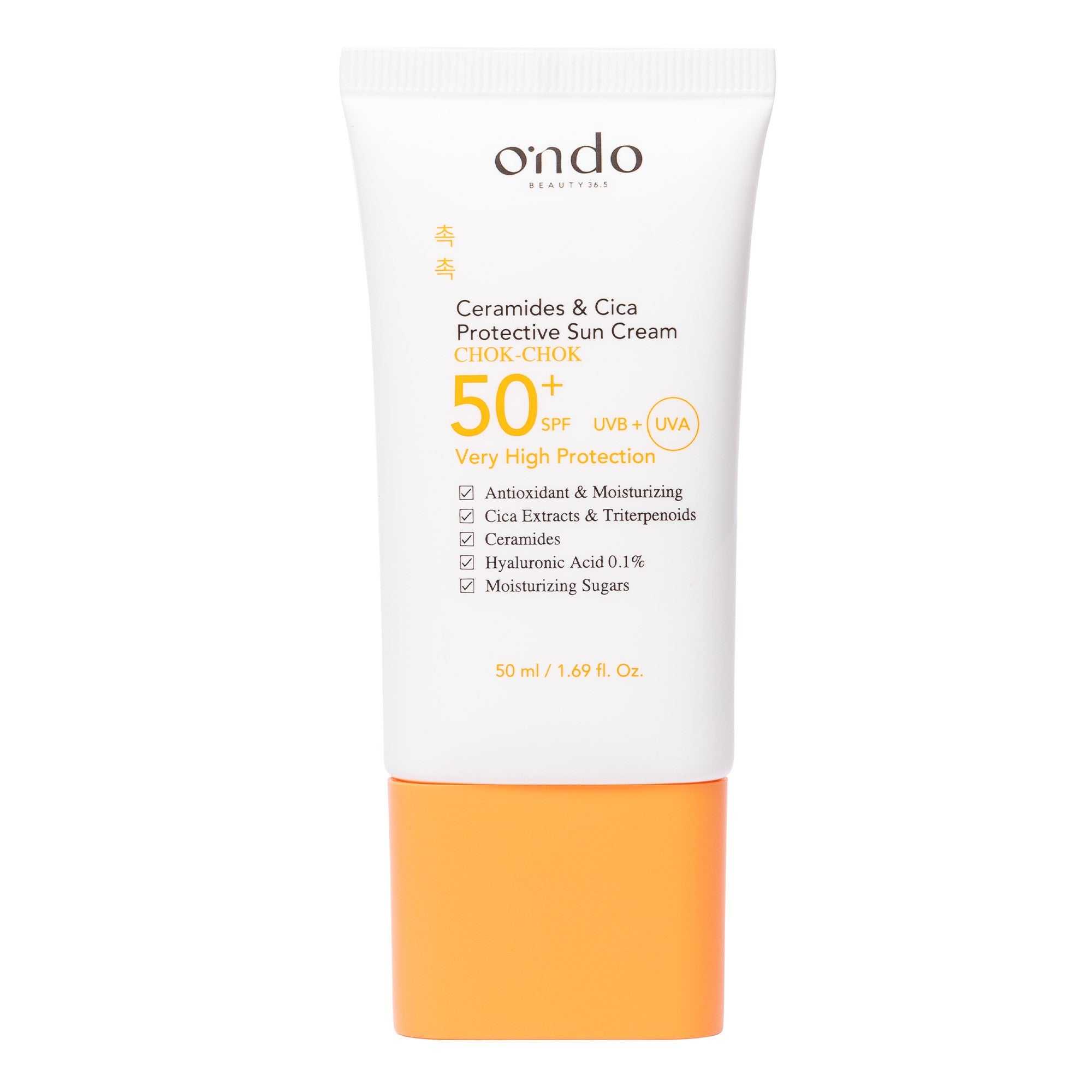 Crème Solaire SPF50+ Cica – Ondo Beauty