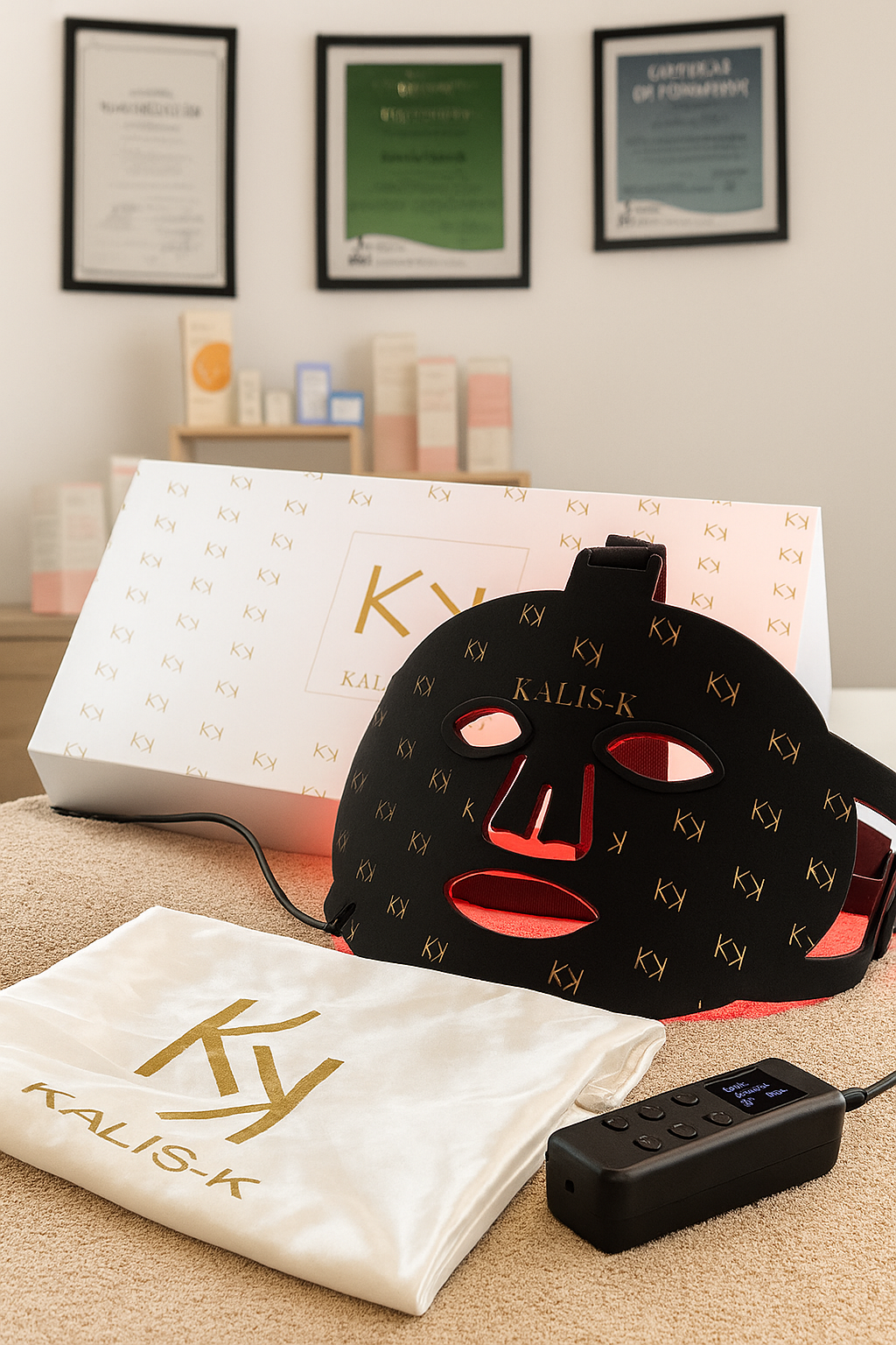 Masque LED Visage Kalis-K - Votre Routine Beauté Révolutionnaire