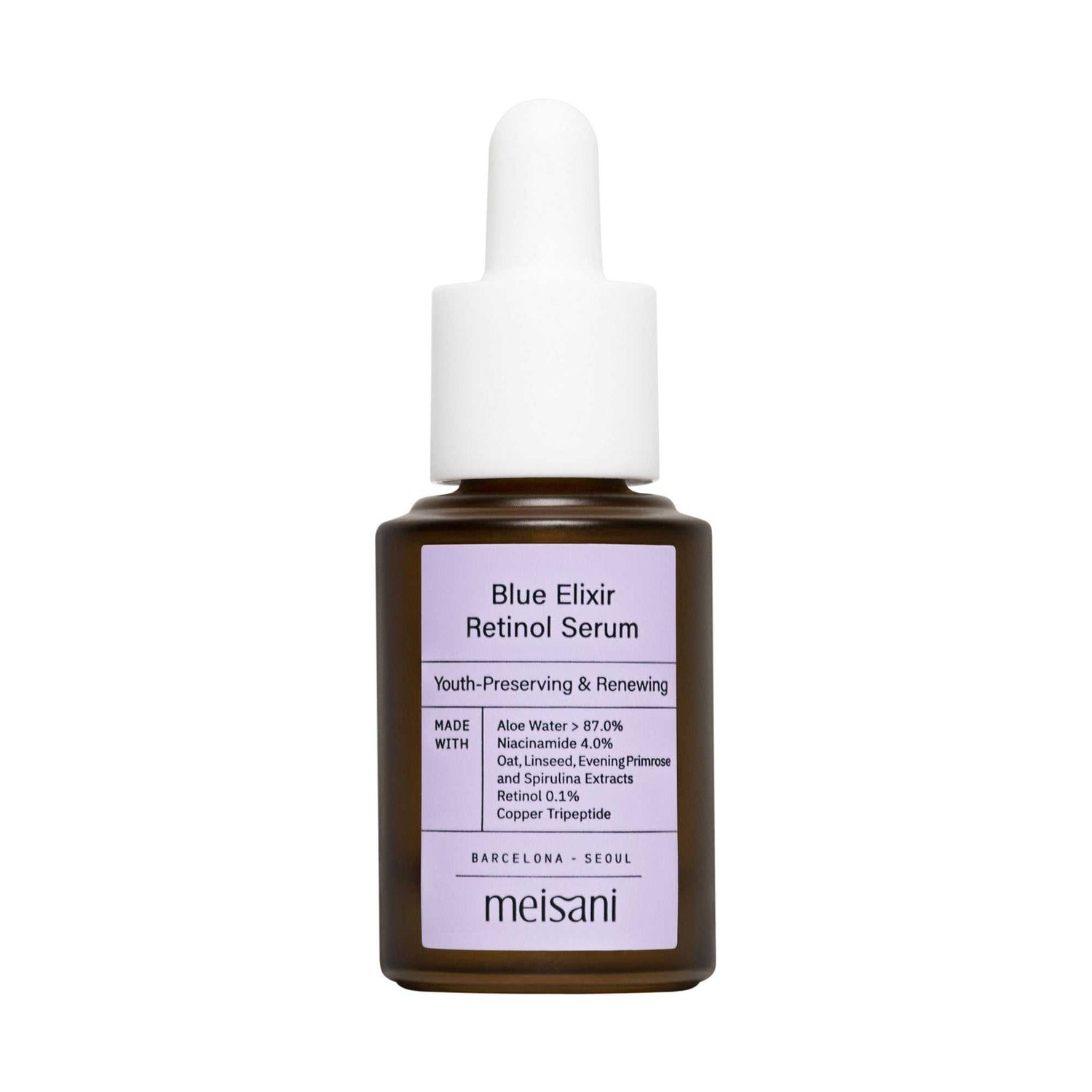 Sérum Rétinol Anti-Âge Blue Elixir – Meisani