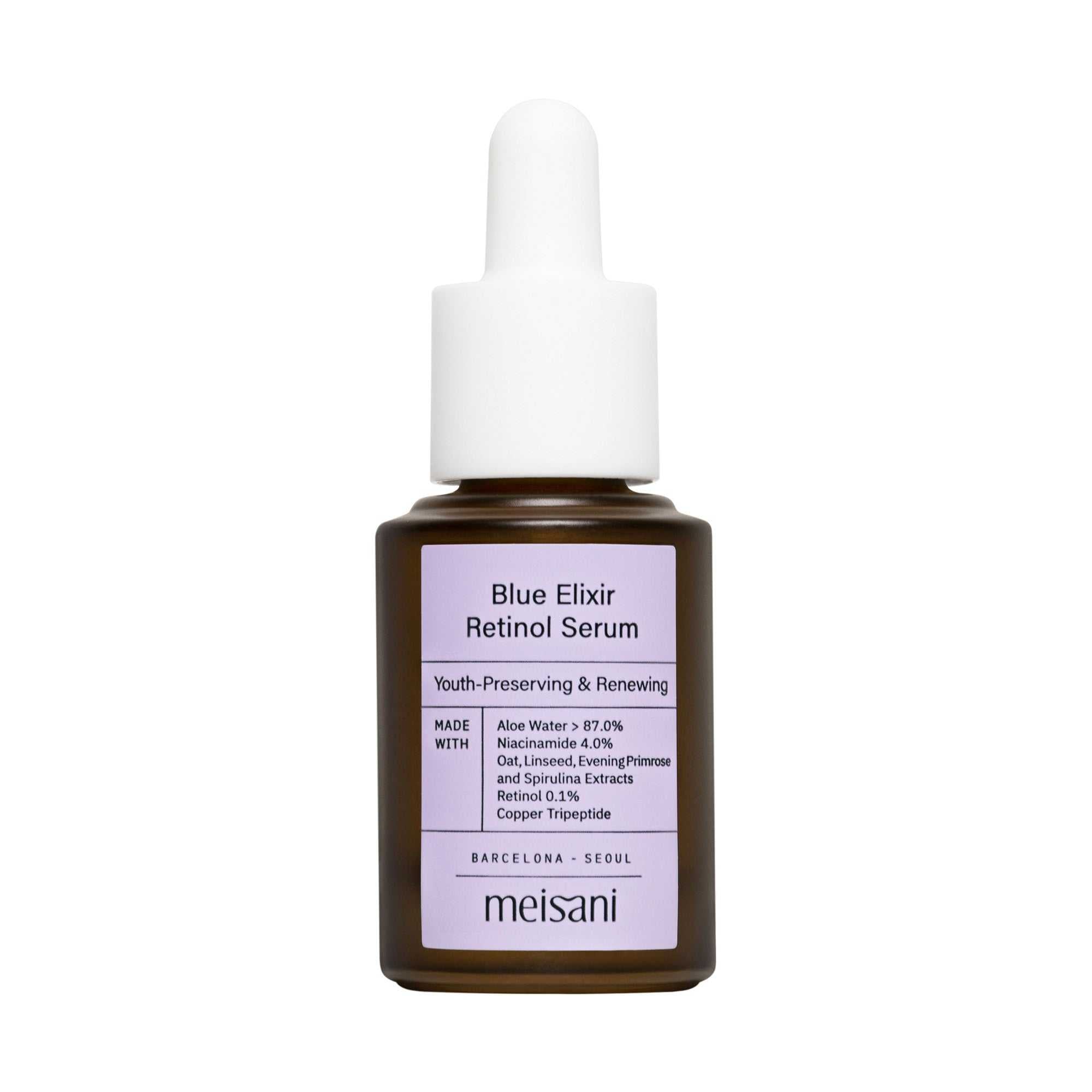 Sérum Rétinol Anti-Âge Blue Elixir – Meisani