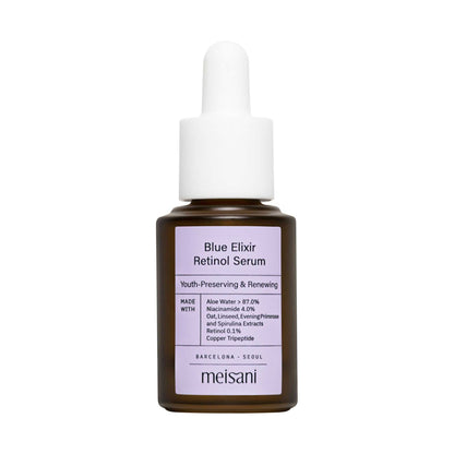 Sérum Rétinol Anti-Âge Blue Elixir – Meisani