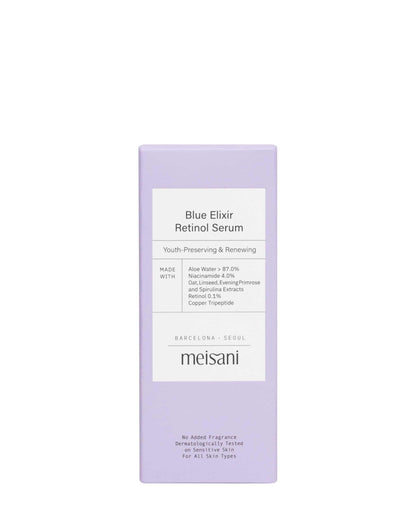 Sérum Rétinol Anti-Âge Blue Elixir – Meisani
